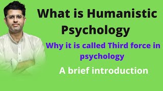 Humanistic Psychology in Urdu l Hindi Humanisticpsychology Freewill Maslow Worldview [upl. by Ellemaj]