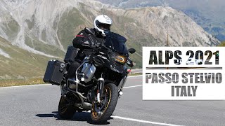 Alps 2021  STELVIO PASS  BMW R1250 GS Adventure Bormio to Stelvio [upl. by Witherspoon]