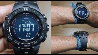 CASIO PROTREK TRIPLE SENSOR PRW3100Y1B  UNBOXING [upl. by Uzziel243]