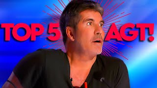 5 AGT Auditions That Will Go Down In History [upl. by Airamas]