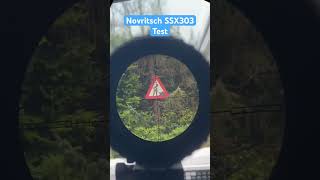 Test on the Ssx303 gas sniper airsoft novritsch [upl. by Eyma]