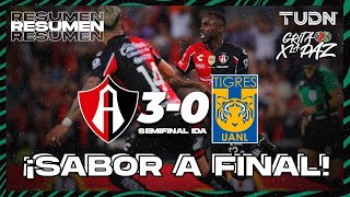 Resumen y goles  Atlas 30 Tigres  Grita México C22  Semis  TUDN [upl. by Irallih]