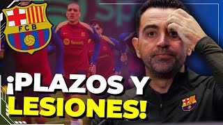 🚨¡ACTUALIZACIÓN ¡1X1 DE LOS 9 LESIONADOS DEL BARÇA ¡ASÍ ESTÁ LA ENFERMERÍA NOTICIAS FC BARCELONA [upl. by Welcome]