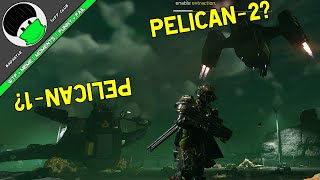 Helldivers 2  Pelican  2 rare sighting [upl. by Anjali837]