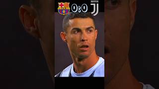 Barcelona vs Juventus Champions League 2020 ronaldo vs messi 🇵🇹🇦🇷 football youtube shorts [upl. by Orlan]