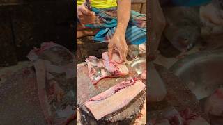 Amazing Special Perfect Size Rohu Fish Cutting Skills In Bangladesh Fish Market part20😱 shorts [upl. by Nayrb229]