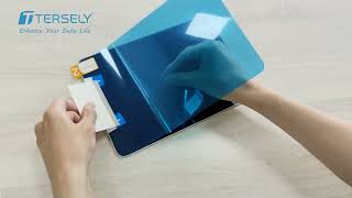 Installation Guide for T Tersely PaperFeelTPUMatte Screen Protector for iPad  Tablets [upl. by Ybrad411]