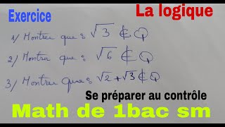 la logiqueraisonnement par absurdemath de 1bac sm [upl. by Denise]