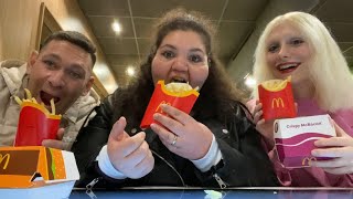 MUKBANG SUPER PORCELLOSO E SELVAGGIO MC DONALD’S [upl. by Yuk760]