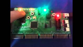 Acionamento por PWM de Led RGB com CPLD [upl. by Jem]