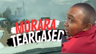 Tension at Milimani Police Teargas Morara Right After His Release  Nairobi Drama [upl. by Batchelor]