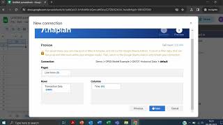 Anaplan Google Sheet Add on Read Only Connection [upl. by Ynittirb]