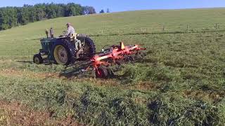 Hay Making at Wise Family Sheep [upl. by Theron]