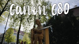 Autumn city  Canon C80 RAW LT  6K footage [upl. by Ehtiaf]