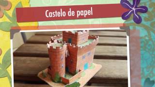 Como fazer um Castelo de papel  Castillo de papel [upl. by Naiviv]