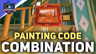 Painting Hidden Door Code Hello Neighbor 2 [upl. by Erdnad]