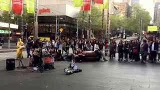 Tash Sultana  Brain Flower  Melbourne CBD HampM Gpo Building [upl. by Arney]