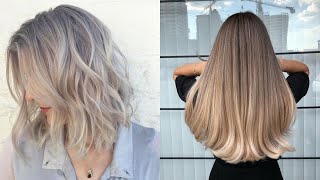 3 STUNNING BALAYAGE HAIR COLOR 2021 For Short Hair amp Medium Hair  AMAZING HAIR TRANSFORMATION [upl. by Aved192]