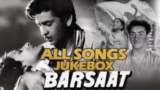 Barsaat  Video Songs HD Jukebox  Raj Kapoor amp Nargis  Evergreen Bollywood Classic Songs [upl. by Robma]