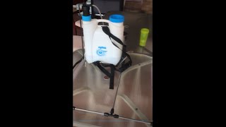 How to make a Dual Nozzle Boom for Backpack Sprayer [upl. by Hilarius]