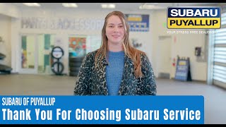 Subaru Service and Vehicle Maintenance [upl. by Tomkin]