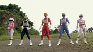 Changeman All rangers alone henshin  Super Sentai Content [upl. by Stelle]