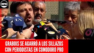 Grabois le PARÓ EL CARRO a Mercedes Ninci y SE AGARRÓ A LOS SILLAZOS con los PERIODISTAS [upl. by Alius]