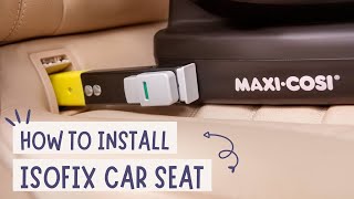 HOW TO EASILY INSTALL AN ISOFIX CAR SEAT [upl. by Nalat529]