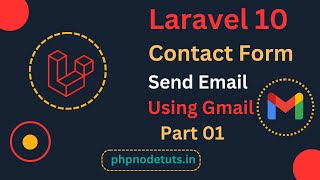 ⚡Laravel 10 Contact Form How to Send Email in Laravel using Gmail Laravel Contact Form send Email [upl. by Kavanagh]