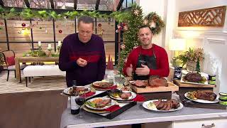 Rastellis 4lb or 6lb Reserve Black Angus Prime Rib Roast w Butter on QVC [upl. by Inesita21]