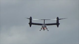 Impressive Augusta Westland AW609 Display Yeovilton 2015 [upl. by Ettedranreb]