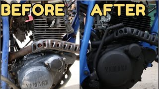 200 Abandoned yamaha tw200 rebuild [upl. by Alaehs871]