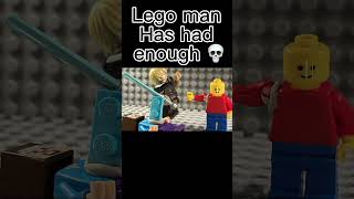 Lego man strikes back lego stopmotion animation fightscene legoman [upl. by Cord]