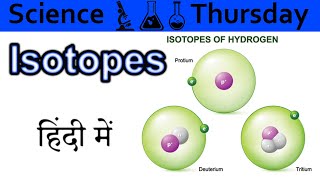 Isotopes Explained In HINDI Science Thursday [upl. by Anits]