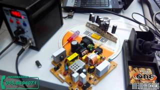 Riparazione Stampante SAMSUNG SCX4521F  Power Supply Board Repair [upl. by Adnuhsal729]