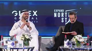 Fireside with UAE Minister HE Omar Sultan Olama Mohamed Gouled Emad Mostaque at Expand North Star [upl. by Ronoc]