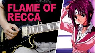 Flame of Recca  Zutto Kimi No Soba De Ending Song  Guitar Solo Cover [upl. by Llertniuq]