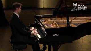 Rafael Skorka Liszt  Ballade No 2 in B minor S 171 at the 2017 Rubinstein Competition stage 1 [upl. by Oirram999]