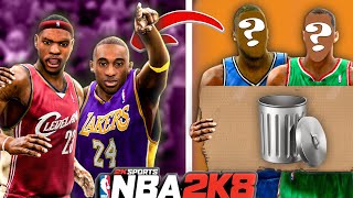 Can the Worst Rated Players Take Down the Best in NBA 2K8 [upl. by Melisandra290]