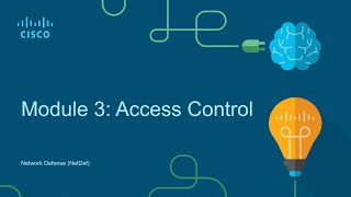 Network Defense Module 3a Access Control [upl. by Nodnerb268]