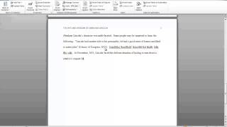 Creating APA Style Internal Citations with the MS Word Citat [upl. by Weisburgh921]