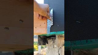 Installing a Terrace Log at 45 Degrees and a Reliable Way to Secure it hanger [upl. by Darrin341]