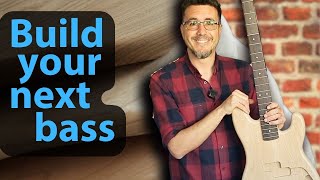 DIY Bass Guitar Build  Perfect For Beginners [upl. by Ylrebmik493]