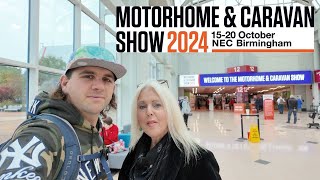 Motorhome and Caravan Show 2024  Birmingham NEC  Tues 15th October Opening Day [upl. by Gilmer]