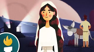 An Angel Visits Mary  Birth of Jesus Part 13  Christmas Story for Kids [upl. by Eenobe]