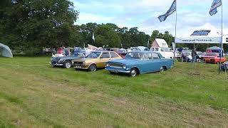 Ford Zodiac at Glamis Classic Car Show Extravaganza Glamis Castle Angus Scotland UK [upl. by Verras]