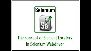 Selenium 24 Element Locators for Selenium [upl. by Barsky140]