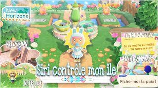 ANIMAL CROSSING NEW HORIZONS  SIRI CONTRÔLE MON ÎLE [upl. by Leoni153]