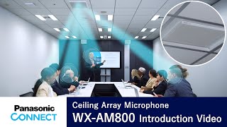 Panasonic Ceiling Array Microphone and Antenna Receiver System [upl. by Aem]