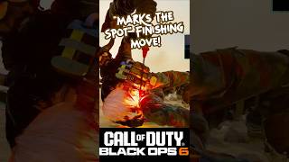 the “MARKS THE SPOT” Finishing Move in Black Ops 6  blackops6 callofduty bo6 [upl. by Katonah]